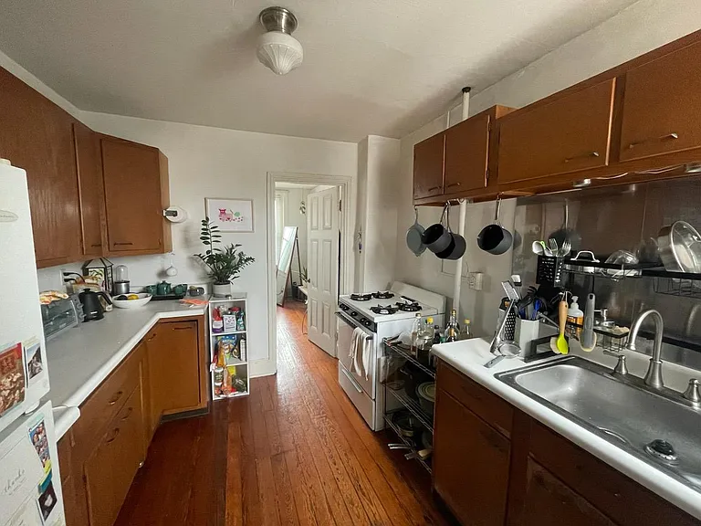 Photo of kitchen from 2024.