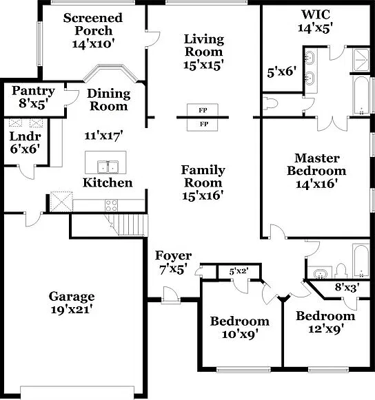 4 bed, 3.0 bath, 2763 sqft, $3,940 — Photo 2