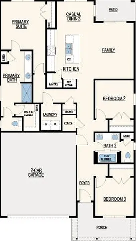 3 bed, 2.0 bath, 1452 sqft, $2,205 — Photo 2