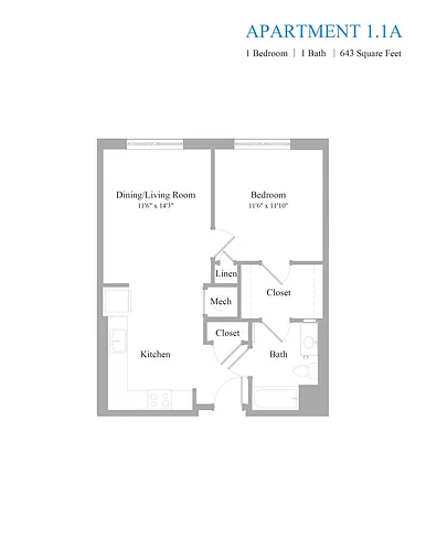 Floor plan 1A