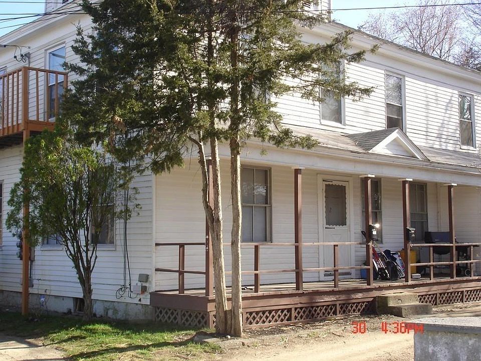 outside porch view of apartment.