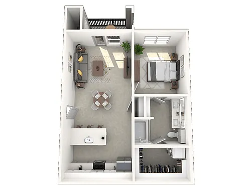 Floor plan A1A