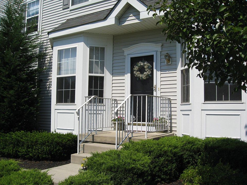 Front Door on end unit townhome