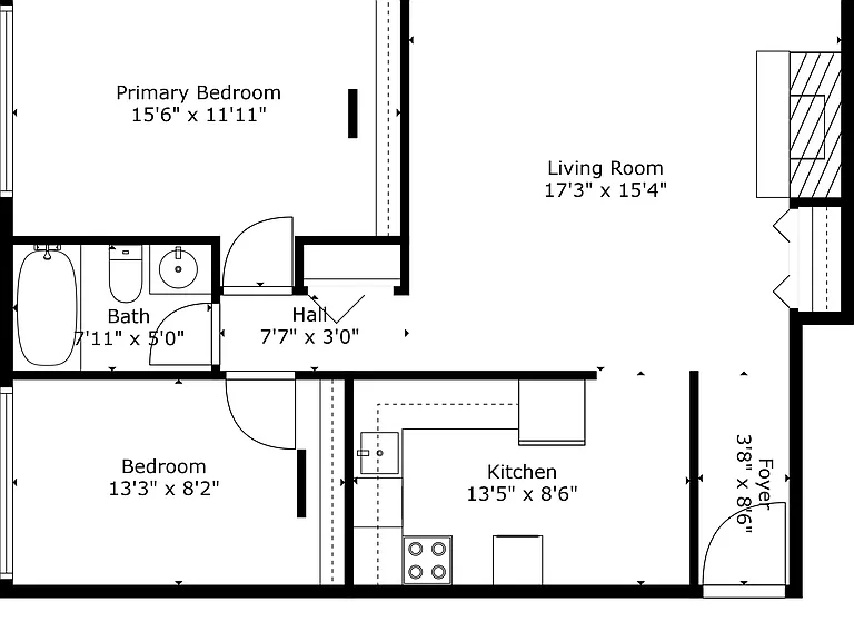 Unit 7 Floorplan