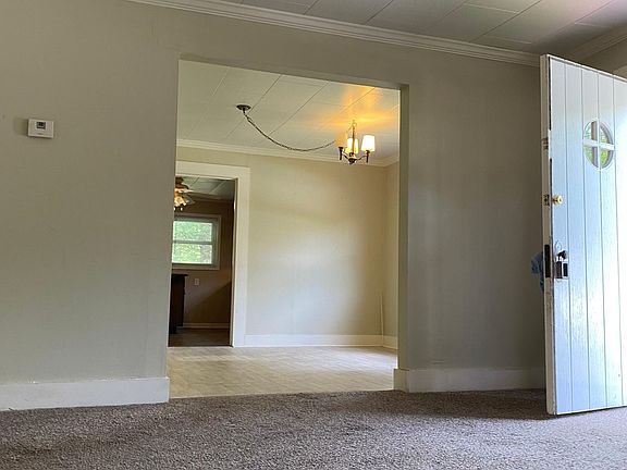 living room looking into dining room