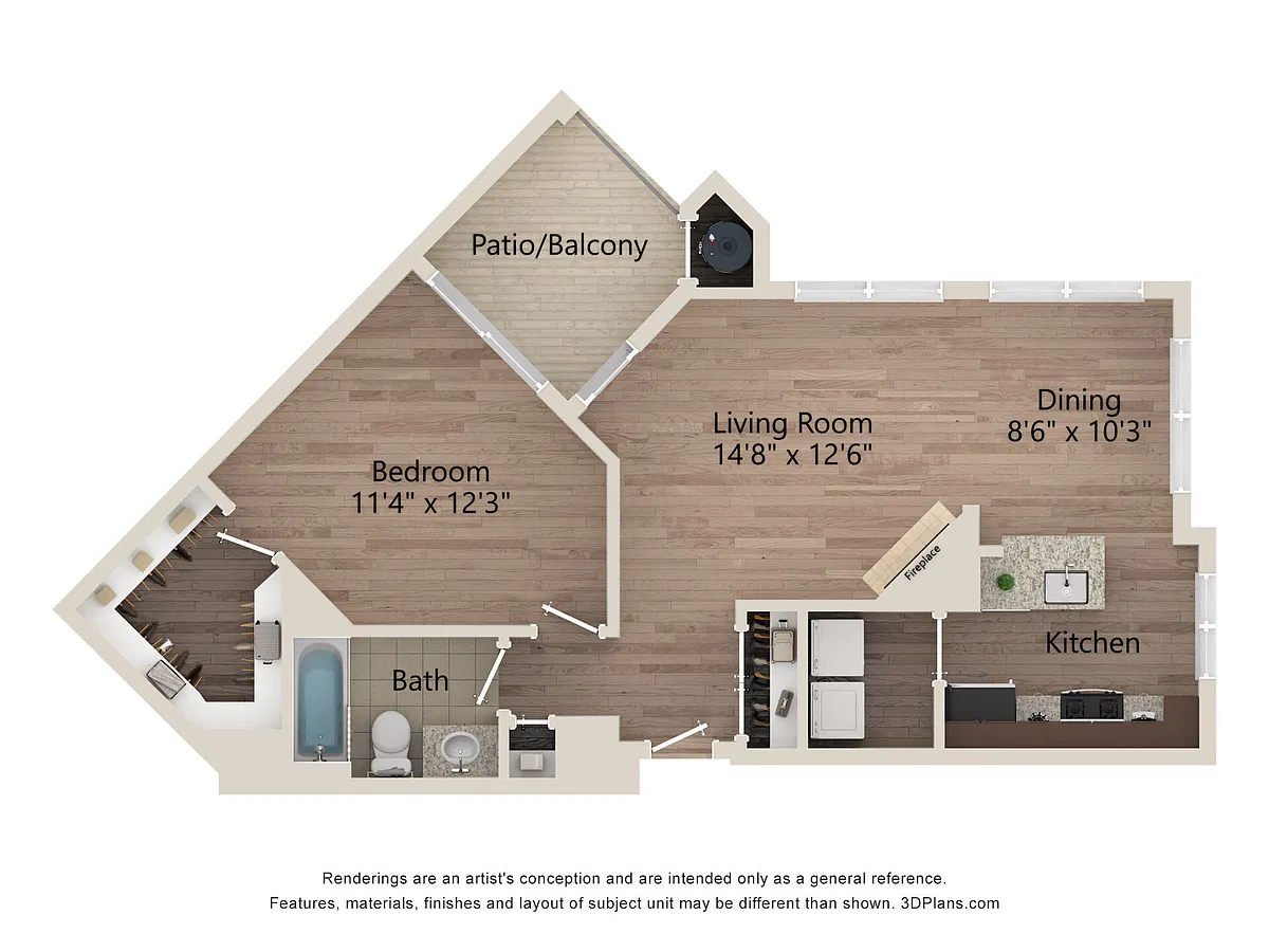 Floor plan A2R