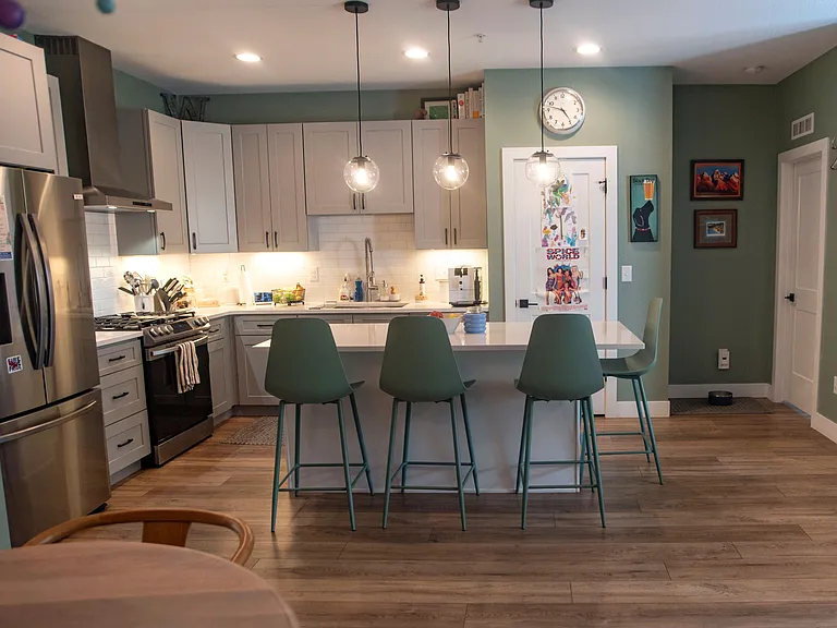 Kitchen. Spice girls poster not included.