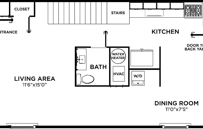 3BR/1.5BA 3BR/1.5BA
