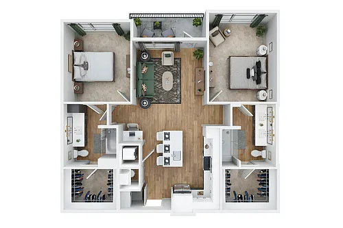 Floor plan B1