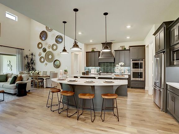 Plan 5051 kitchen - staged