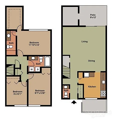 Floor plan 3 Bedroom