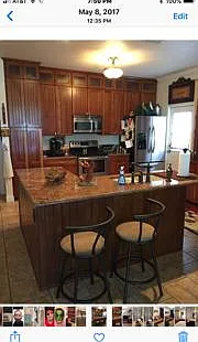 Kitchen Island - Dining area.