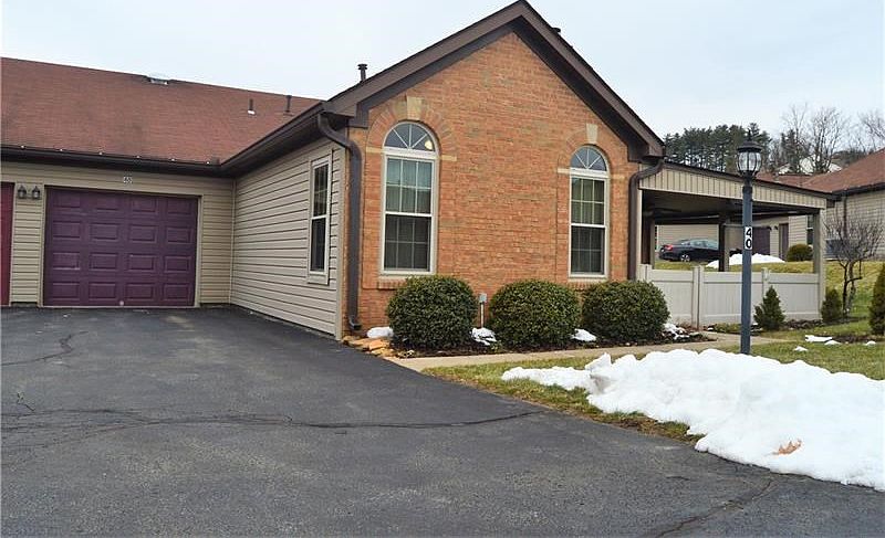 Highly desired one story living in the heart of Cranberry Township.