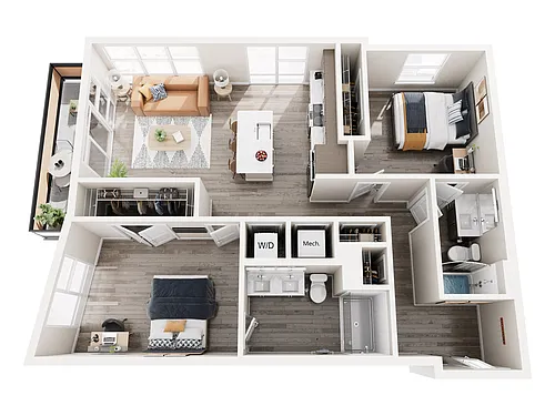 Floor plan B13