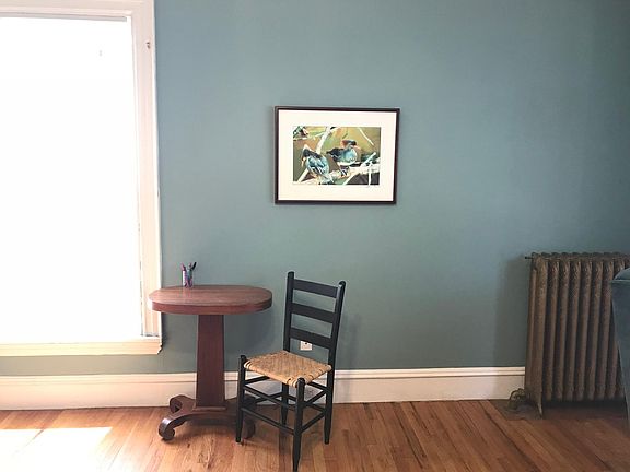 Small writing desk.