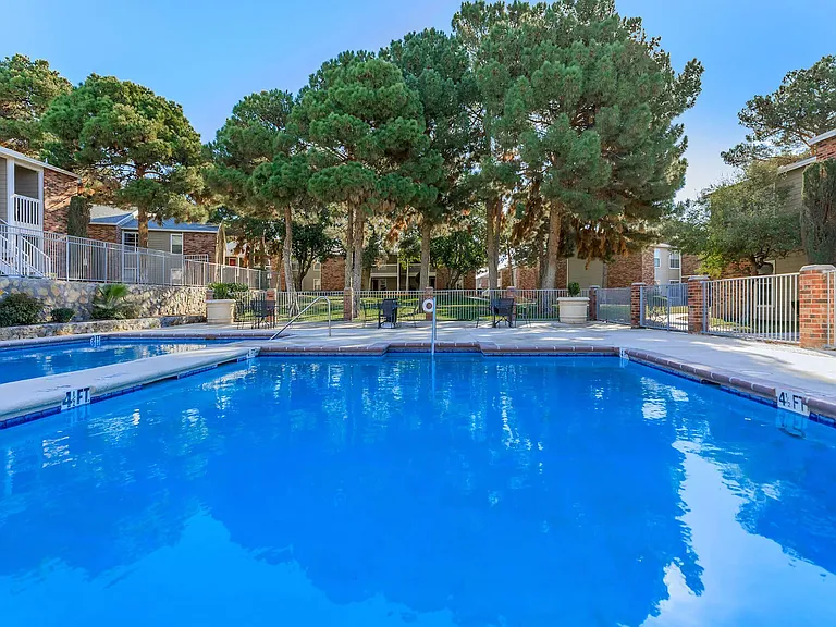 Refreshing Poolside Living at Whispering Pines, El Paso