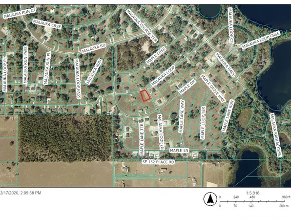 Malauka Loop Lot 10, Ocklawaha, FL 32179