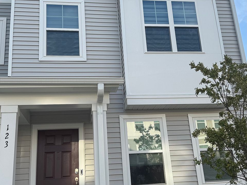 Front of the Townhome