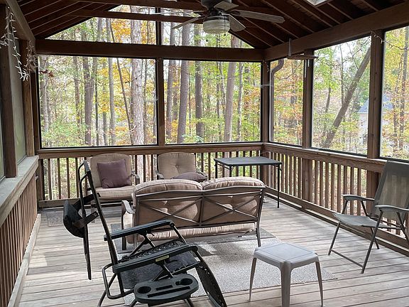 Large screened porch