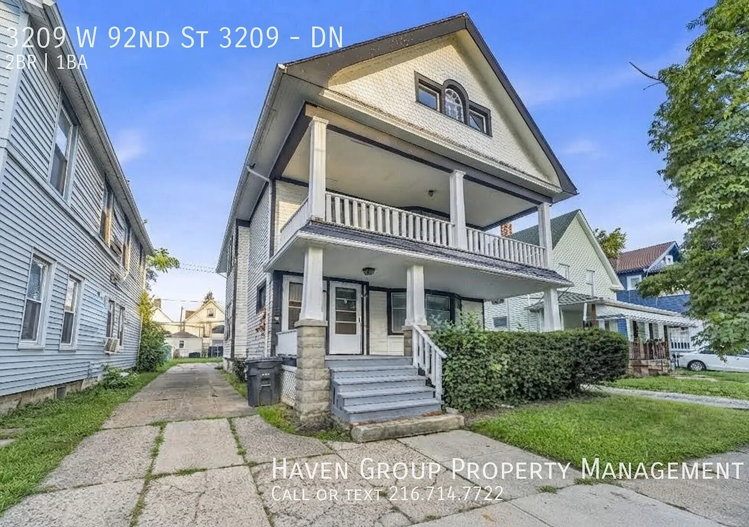 3209 W 92nd St | DN, Cleveland, OH 44102 - Spacious 2-bed 1-bath multi-family home! — Photo 1