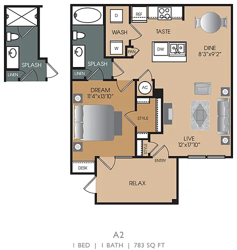 Floor plan A2