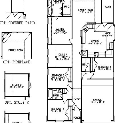 Floor Plan w/ Options