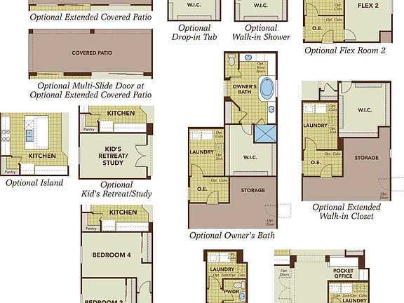 Crimson Floor Plan Options