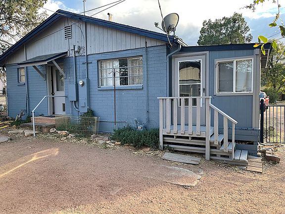 Back of main house/ studio 