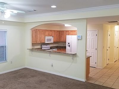 Kitchen view from Living Room