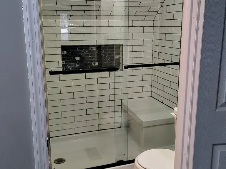 Newly remodled bathroom