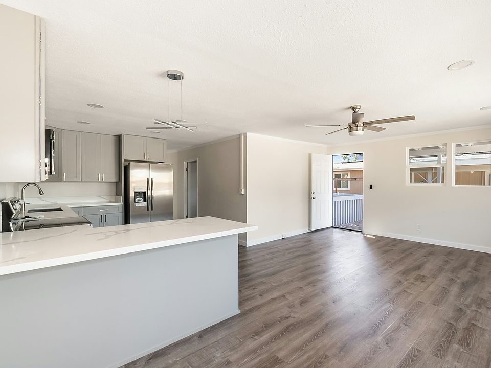 Kitchen and Living Space