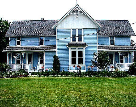 Close up View of Home