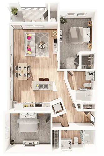 Floor plan B72