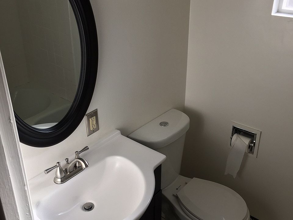 New vanity and toilet