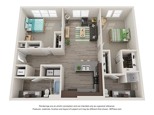 Floor plan The Foothills