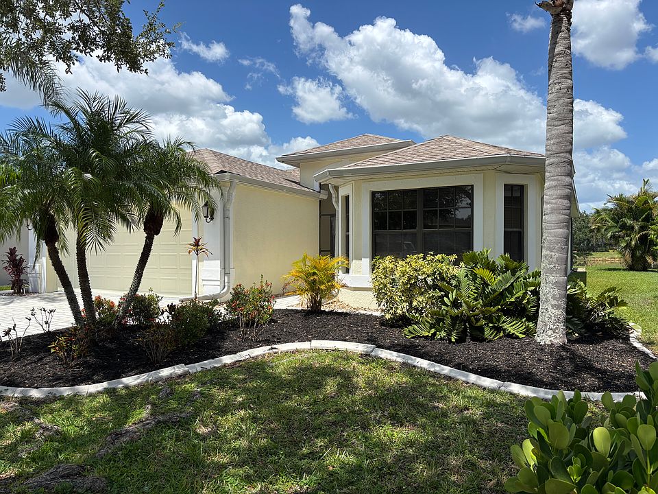 Stoneybrook gem with 3/2 almost 2000 sq ft pool/spa home with open plan & separate living room/dining/nook/family room with sliders to pool. New exterior/interior paint, new floors, roof Jan 2025, new AC and pool/spa heater. Community gym,pool,dog park.