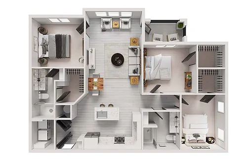 Floor plan The Gate City