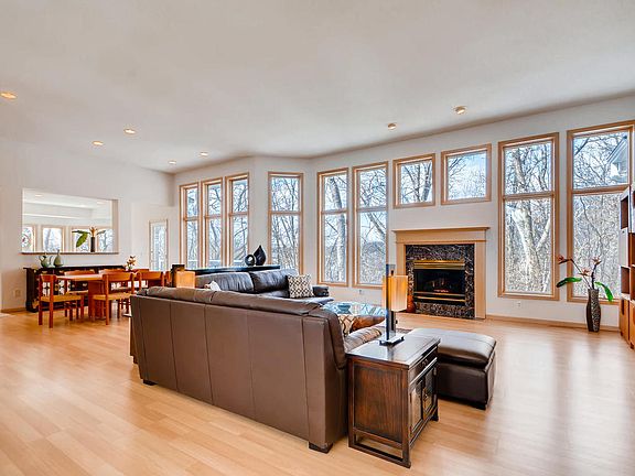 Open and airy main floor