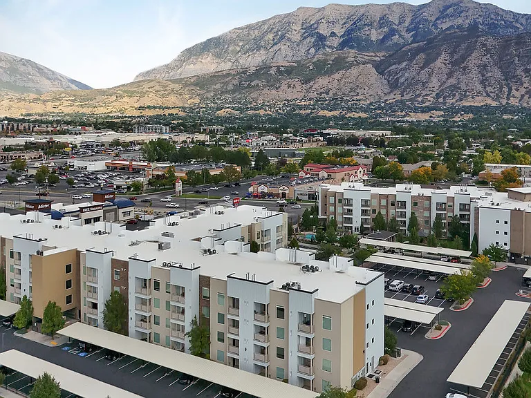 Birds Eye View Of Community