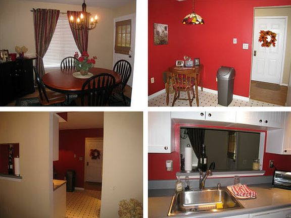 Eat-In Kitchen and Dining Rm