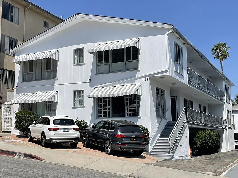 Front of the building