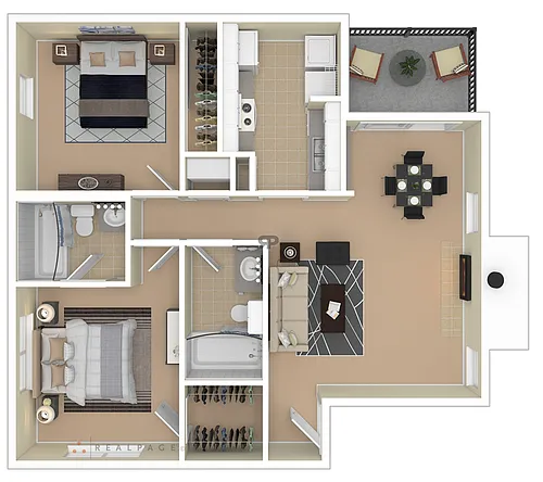 Floor plan B2