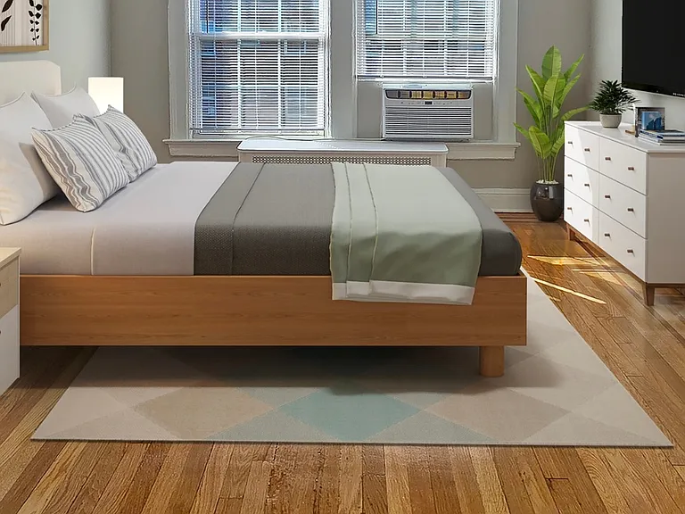 Two-bedroom (virtually staged)