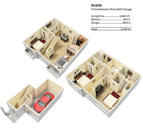 Floor plan acacia