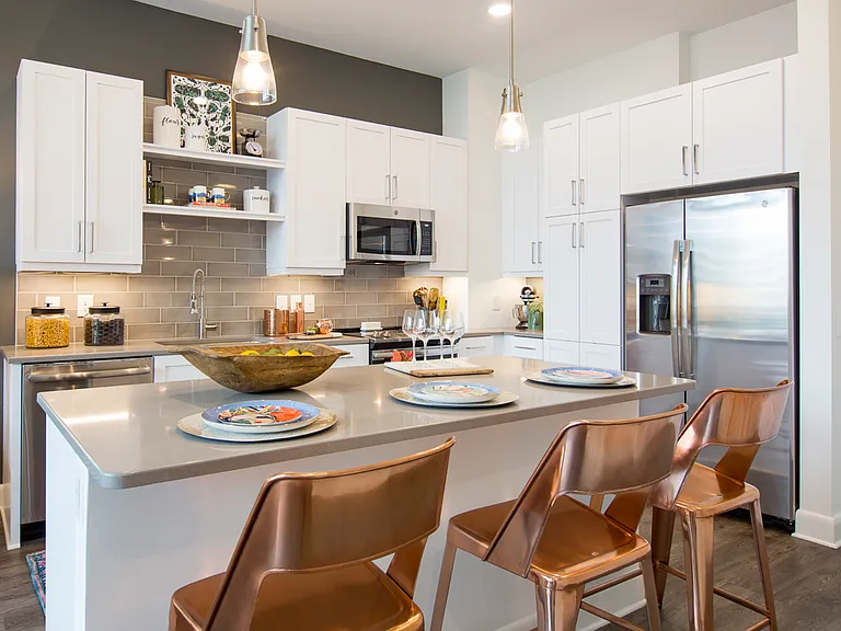 Gourmet Chef Kitchen with Stainless Steel Appliances