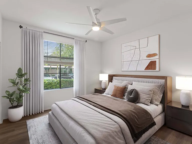 A cozy, inviting bedroom that helps you start and end each day right