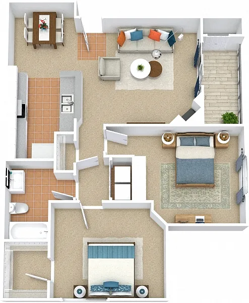 Floor plan Willow