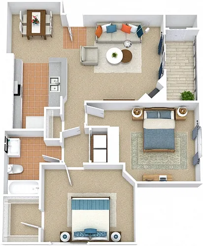 Floor plan Willow