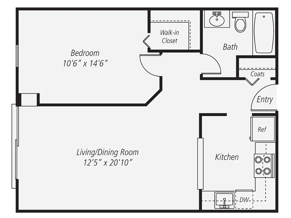 Floor plan A1