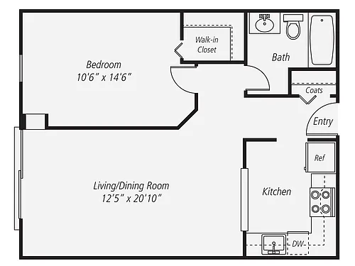 Floor plan A1